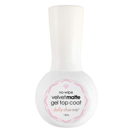 DAILY CHARME Matte Gel No-Wipe Top Coat UV/LED Clear 15ml