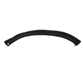 Demiawaking PU Leather Baby Stroller Steering Wheel Cover Arm Handle Protection Black with Japanese Instruction Manual