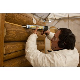 Sashco - 46040-12 Conceal Textured Wood Caulking, 10.5 Ounce Tube, Harvest Wheat (Pack of 12)