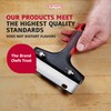 Mr. Bar-B-Q Griddle Scraper Tool with Replaceable Blade, Stainless Steel