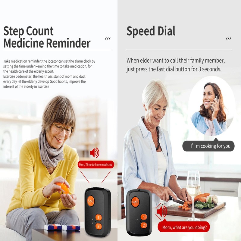 Caregiver Call Button - Emergency SOS Alert Call Button, Life