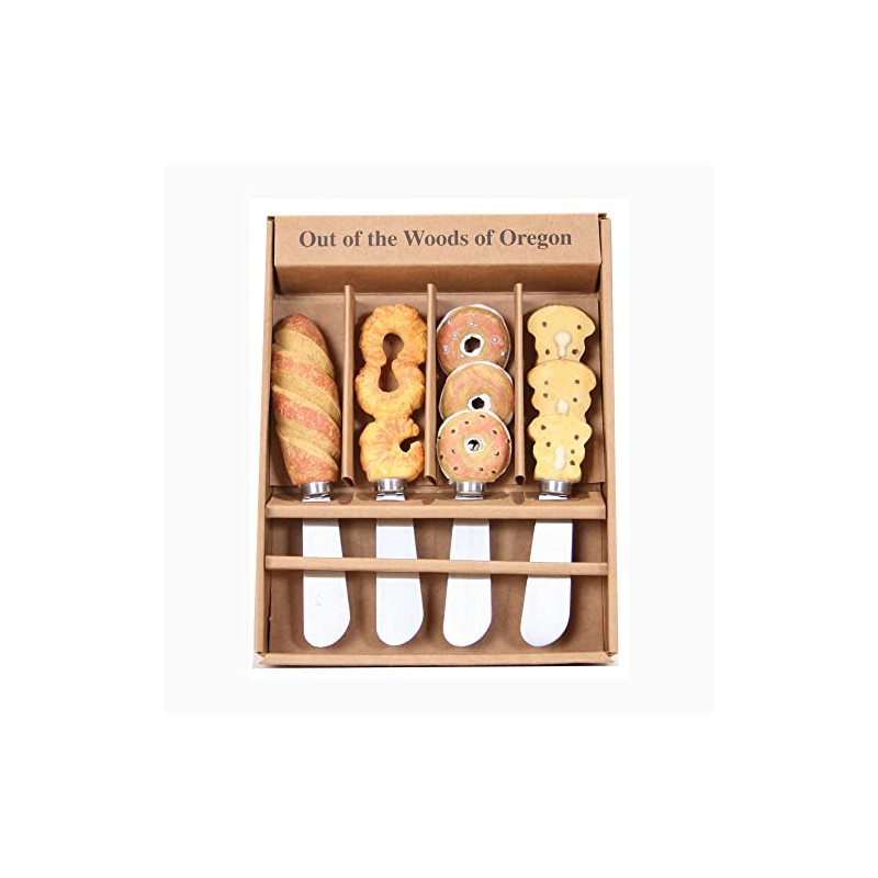 Cheese Spreader Knives Set of 4 (Breads)