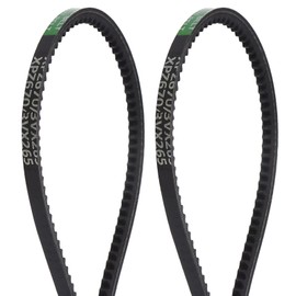 sourcing map 2pcs XPZ-670 V-Belts Drive Belt 670mm Pitch Girth 10mm Width 8mm Height Rubber for Power Transmission