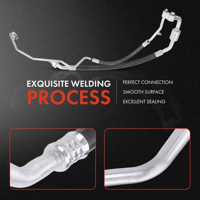 A-Premium A/C Suction and Discharge Line Hose Assembly Compatible with