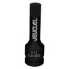 JEUCLEL 12mm Hex Impact Bit Socket, H8 1/2-Inch Impact Drive