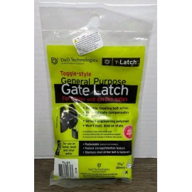 D & D Technologies Gate Latch D & D Technologies T-Latch General Purpose TL01 Toggle Lock Black NEW