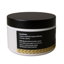 Crema para Peinar con Colágeno y Biotina Nuevo Milenio Azabache | Tratamiento para Cabello | 300gr
