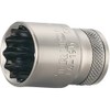 TRUSCO T4-19W Socket, 12 Square Type, Insertion Angle 0.5 inches