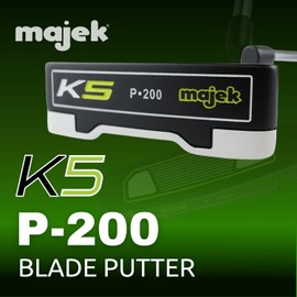 Majek K5 P-200 Golf Putter Right Handed Blade Style with Alignment Line Up Hand Tool 36 Inches Tall Men's Perfect for Lining up Your Putts