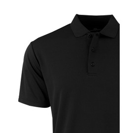 Vantage Apparel Collegiate Polyester Mesh Team Icon Polo, USC Trojans, Black, Medium