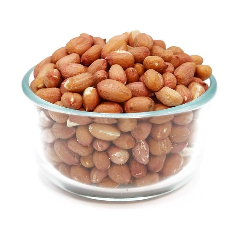 Naturalee Peanuts, With Skin Spanish Peanuts 1 lbs - Roasted