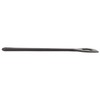 Westmark Pointed Hole Spoon/Cooking Spoon, Length: 30 cm, Gentle, Black,