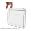 Marketing Holders Outdoor Literature Display Box Realtor Holder Postcard Wall