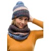 Buff Knitted & Polar Hat Alina