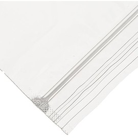 LK Packaging 8" x 10" 2 mil Single Track Zipper Bag, Pack of 1000