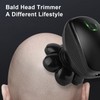 Electric Bald Head Trimmer Multifunctional Bald Head Grooming Kit with