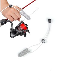 Luoyuanjia 1 PCS Single Finger Fishing Gloves Professional Finger Gloves Fishing Finger Protector Non-Slip Non-Scratch Fishing Gloves for Outdoor Fishing