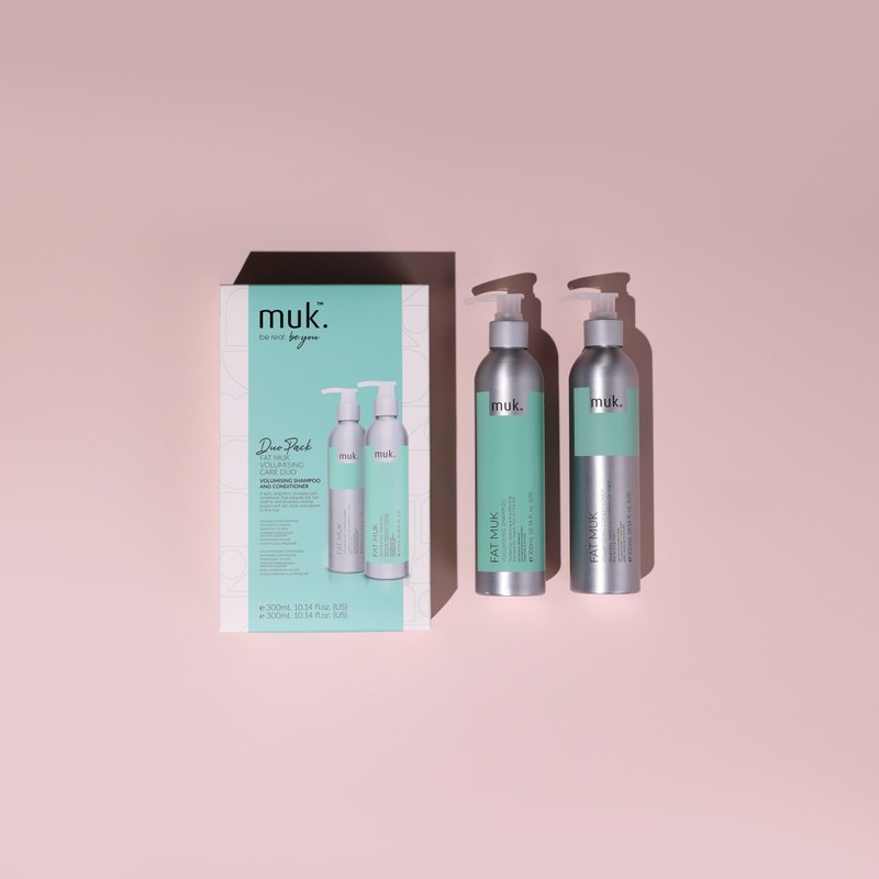 Muk Fat Muk Volumising Shampoo and Conditioner 300ml Duo Pack