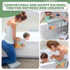 Baby Bath Kneeler and Elbow Rest Pad Set,Soft and Comfortable