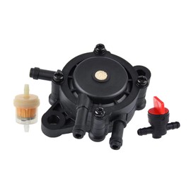 SVKZGFZ Fuel Pump for Kohler 17Hp-25Hp Small Engines CH13 CH18 CH22 CH25 CV17 CV22 SV620 SV710 Lawn Mower Tractor Replace 2439304S 2439316S 2439304, with Gas Fuel Shut Cut off Valve + Fuel Filter