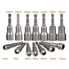 14 Pcs Magnetic Hexagon Socket, 6-19mm Hex Shank Magnetic Nut