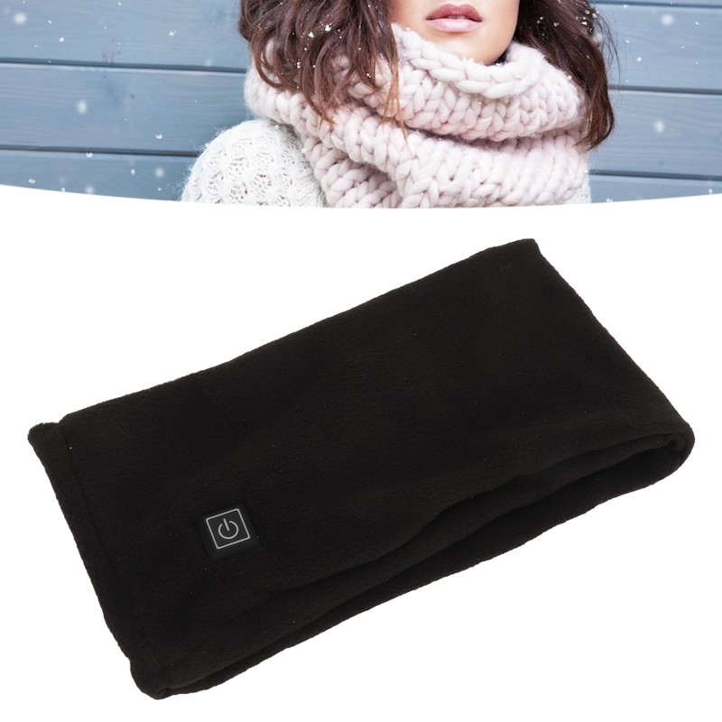 Heated Scarf Soft Polyester Electric Heating Scarf USB Powered 3
