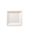 Papstar 82452 Sugar Cane Plates Square 15.5 x 15.5 cm