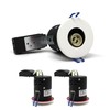 sanlumia 2 X LED Fire Rated Downlight Can GU10 Recessed