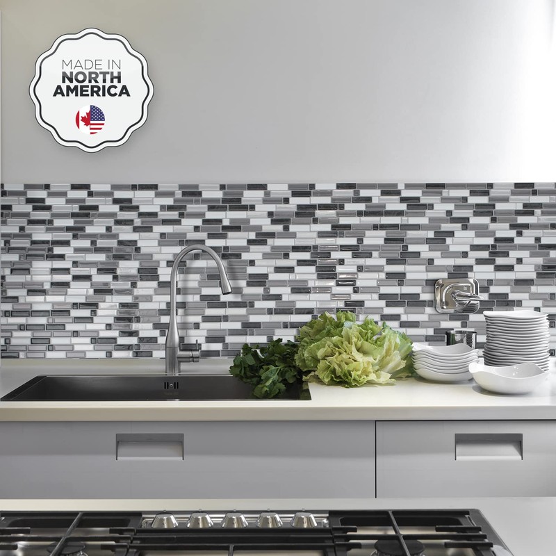 Smart Tiles - Peel and Stick Backsplash - Crescendo Modena