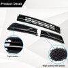 Sekeseauto 3PCS Front Bumper Lower Grille & Front Grill Fog