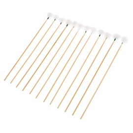 Baluue 12Pcs Ear Cleaning Kit Goose Hair Ear Wax Removal Tools Lightweight Portable for Travel Home Use Gentle