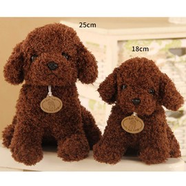Uposao Realistic Teddy Dog Teddy Dog Toy Cuddly Toy for Children Plush Dog Doll Stuffed Toy Dog Simulation Toy Plush Toys Puppy Cushion Gifts for Boys Girls Babies