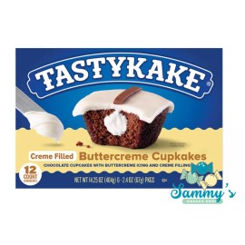 Tastykake Creme Filled Buttercreme Cupcakes Box