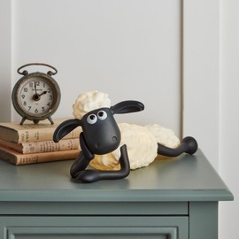 Lights4fun LED Shaun the Sheep™ Table Lamp with Remote Control USB Night Light Children's Room Night Lamp