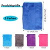 gvivej Waschhandschuh, 6 Stück 15 x 20cm Waschhandschuhe Frottee, Waschlappen