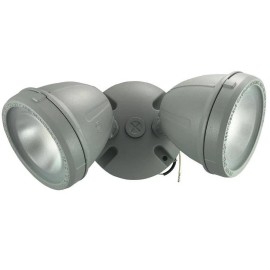 KBLED Landscape Flood LED Dual Spot Light 120V 28W Each 1100 Lumen (Total 2200) Gray