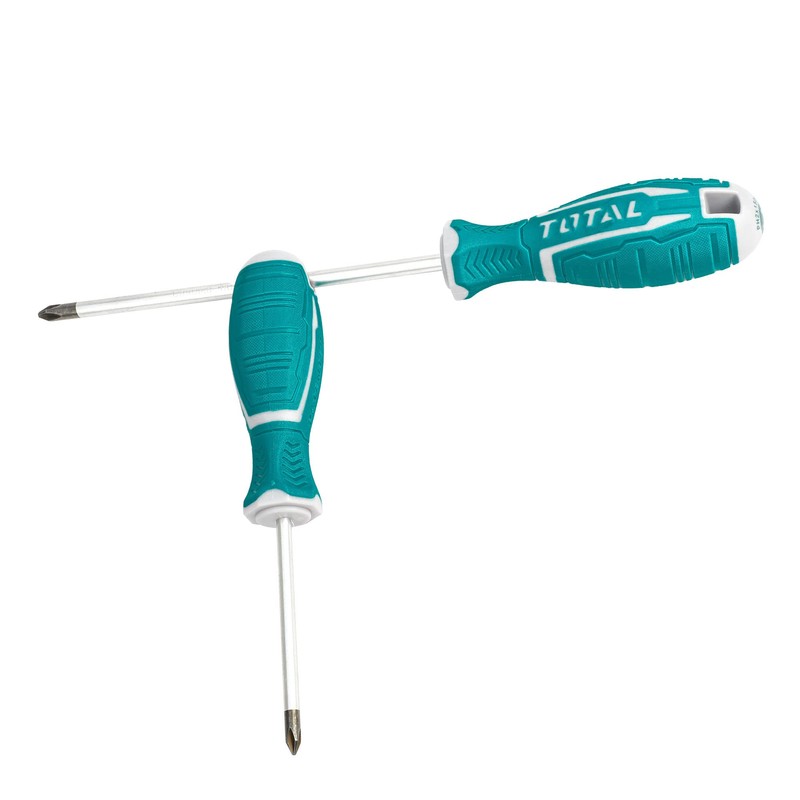 TOTAL - Screwdriver Set 6 Pieces | Chrome Vanadium Steel