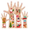 Acevegue 12 Sheets Christmas Tattoo Set, Tattoo Children's Gifts Christmas for Children, Party Decorations Christmas Accessories