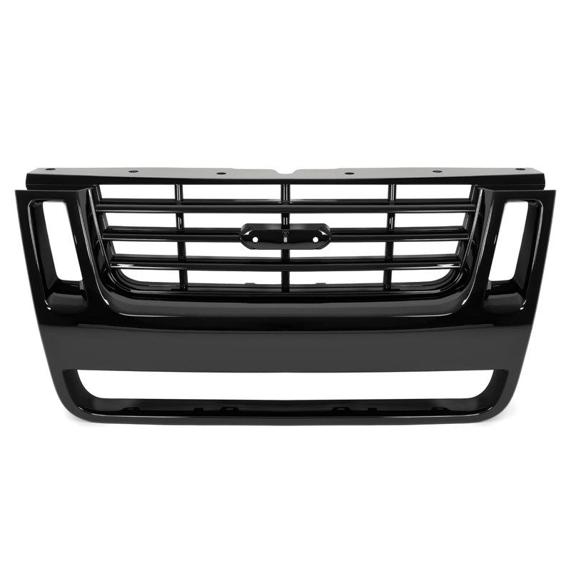 KUAFU Front Grill Compatible with 2006-2010 Ford Explorer/Explorer Sport Trac