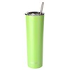 Vaso delgado de acero inoxidable con aislamiento al vacío con