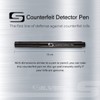 SILVER by AccuBANKER (5 Counterfeit Pens) Counterfeit Bill Detector Pen