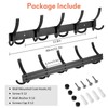 Optish Coat Rack Wall Mount, 2 Pack Coat Hooks Wall