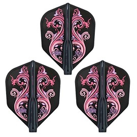 Cosmodarts Fit Flight Air x Shinji Umeda Ver. 2 Flight Shape D Black
