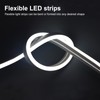 EXTRASTAR 5M LED Strip 12V Flexible Neon Light Warm White