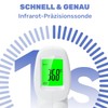 Berrcom Fieberthermometer Kontaktlos Infrarot Stirnthermometer Digitales Medizinisches Thermometer 3 in