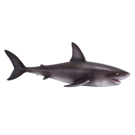 MOJO Great White Shark Realistic International Wildlife Hand Painted Toy Figurine (2020 Design)