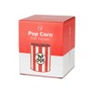 balvi Pen Holder Popcorn Colour Red and Beige Metal