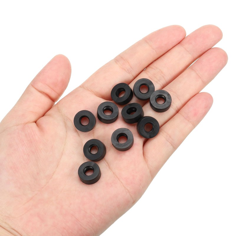 PATIKIL M6 Rubber Flat Washers 40pcs 6mm ID 12mm OD