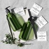 Kzeirm Green Soap Dispenser, Dish Soap Hand Soap Dispenser Set