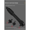 4pcs iron drill wrench, upgraded second generation, exchange head key,